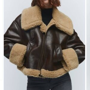 Luxe vintage  Banbury shearing jacket size s